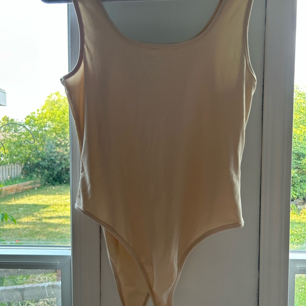 Cream bodysuit